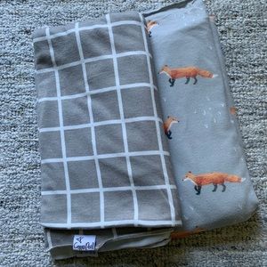 Copper Pearl swaddles (2)